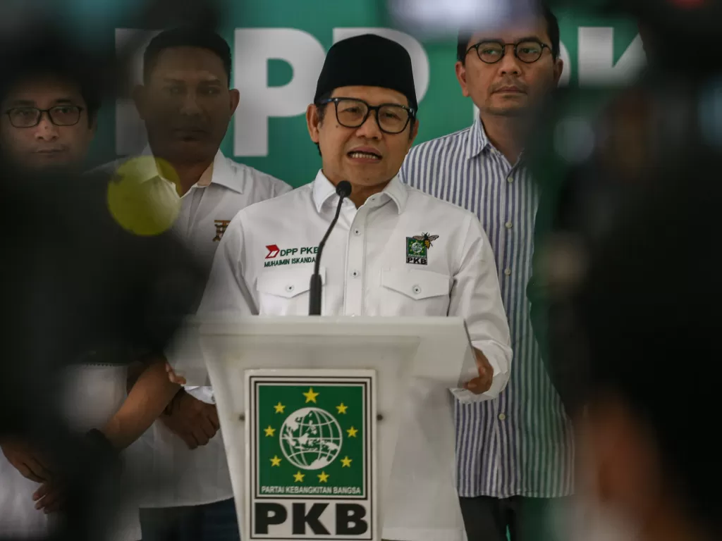 Ketua Umum PKB Muhaimin Iskandar. (ANTARA FOTO/Fauzan)
