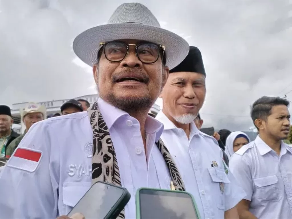Menteri Pertanian Syahrul Yasin Limpo (ANTARA/Muhammad Zulfikar)