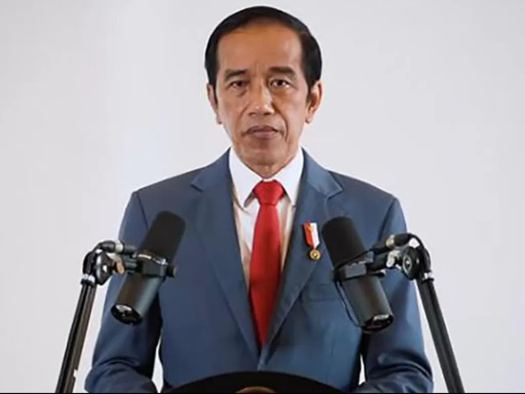 Presiden Joko Widodo (Jokowi). ( ANTARA/Tangkapan layar Youtube Sekretariat Presiden/pri).