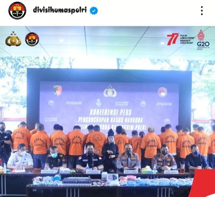 Bareskrim Bongkar Peredaran Narkoba Jaringan Internasional Info Mase