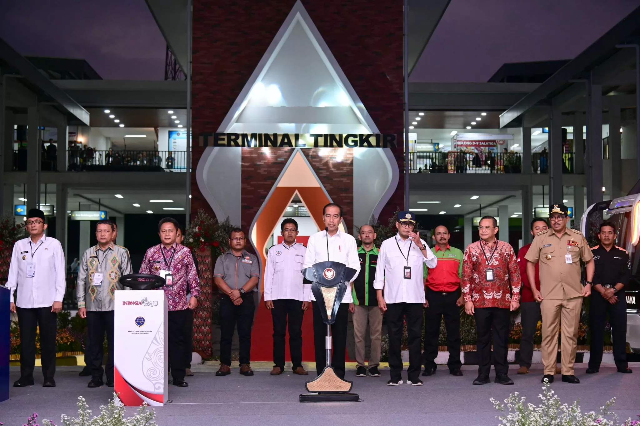 Tiga Terminal Diresmikan Di Salatiga, Jokowi Bicara Pentingnya ...