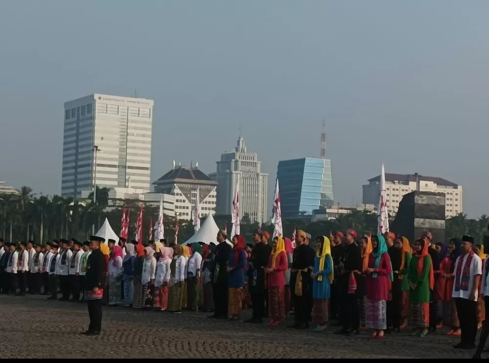 HUT DKI Jakarta Ke 496 Heru Budi Pimpin Upacara Akurat Jakarta