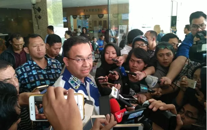 Anies Baswedan Ceritakan Kronologis Novel Disiram Air Keras - Jawa Pos