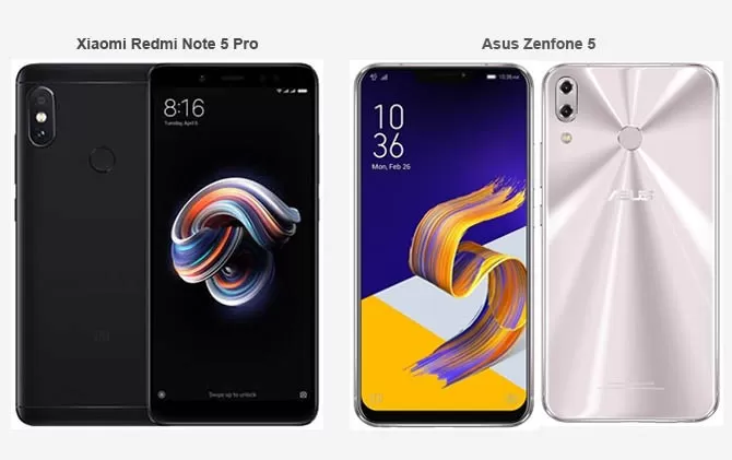 smartphone xiaomi x asus