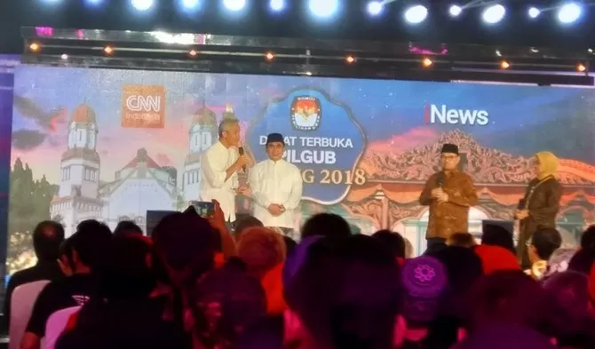 Debat Pilgub Jateng 2018 Putaran Kedua Pindah Lokasi, Ini Alasannya ...