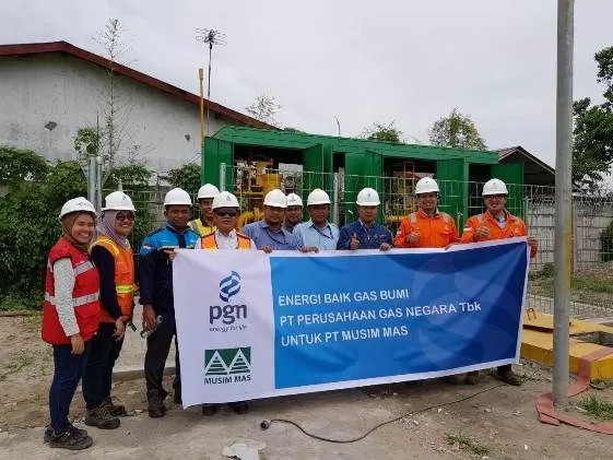 PGN Pasok Gas Bumi Ke Pabrik Oleochemical Grup Musim Mas - Jawa Pos