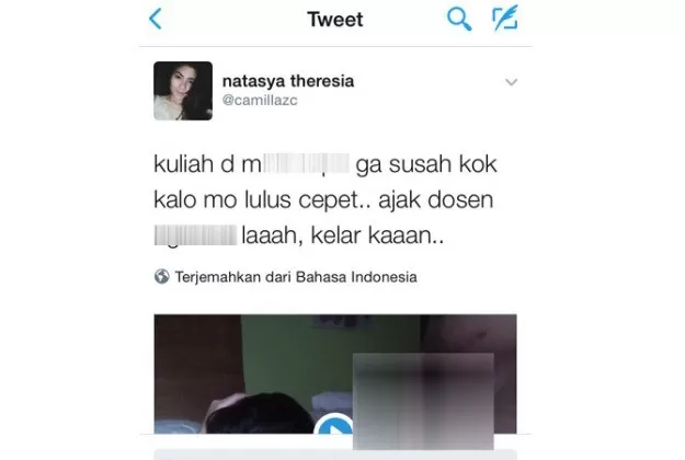 625px x 420px - Polisi Usut Video Porno yang Diduga Mahasiswi Cantik di Jakarta - Jawa Pos