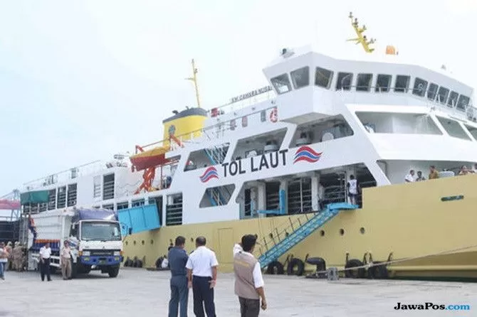 Hubla Tambah Trayek Baru, Progres Tol Laut Program Jokowi Makin Moncer ...