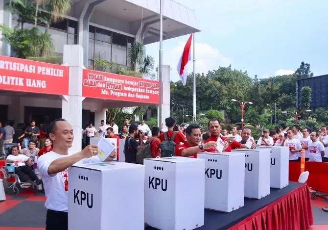 Kemendagri Dan KPU Gelar Simulasi Pemilu - Jawa Pos