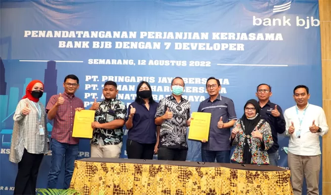 Bank Bjb Gaet 7 Pengembang Mudahkan Masyarakat Punya Rumah Di Semarang ...