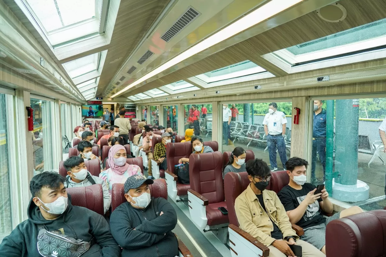jadwal dan rute terbaru kereta api Panoramic untuk Agustus 2024. (Dok. KAI)