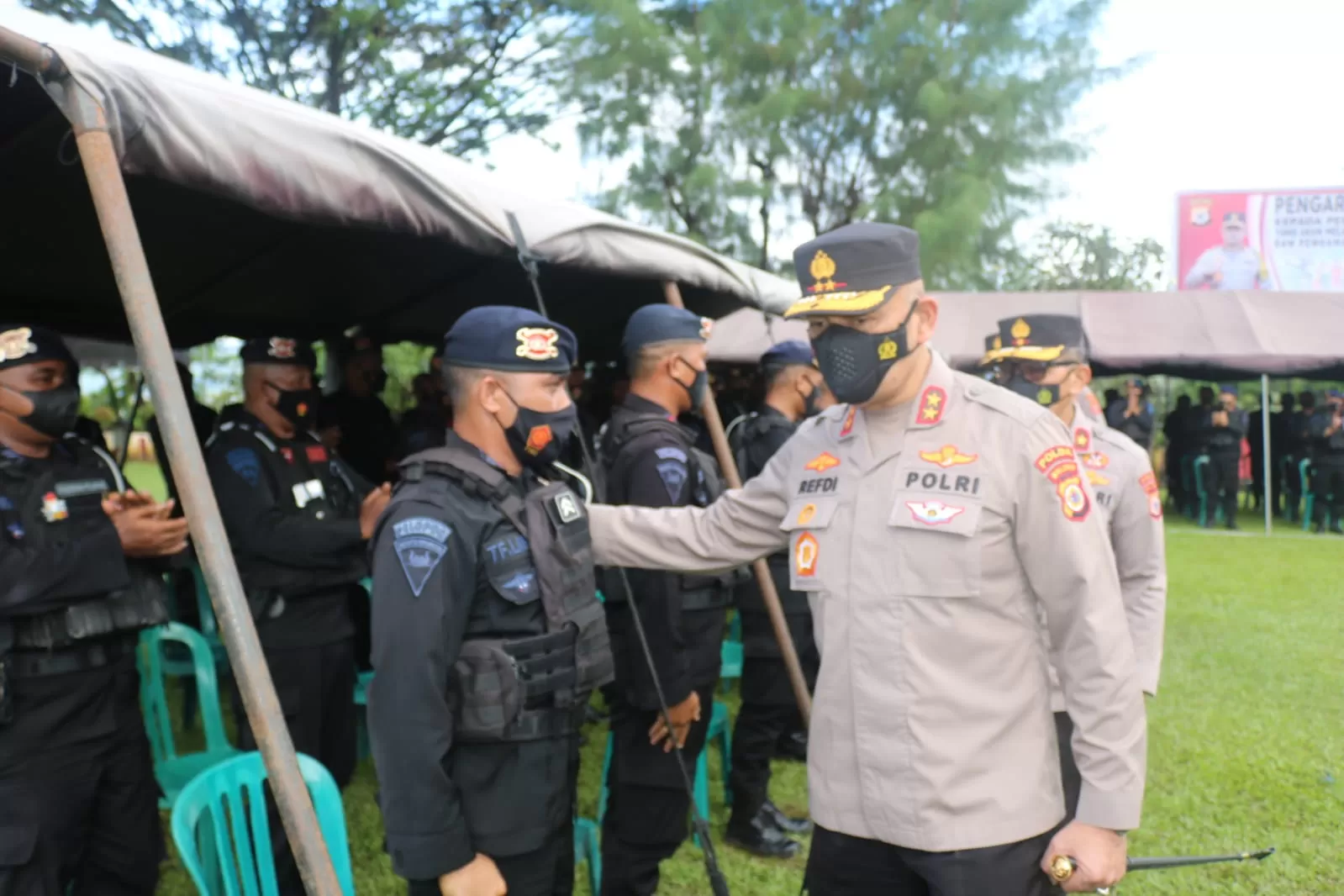 210 Personil Brimob Polda Maluku Amankan Pon Papua Kapolda Jadi