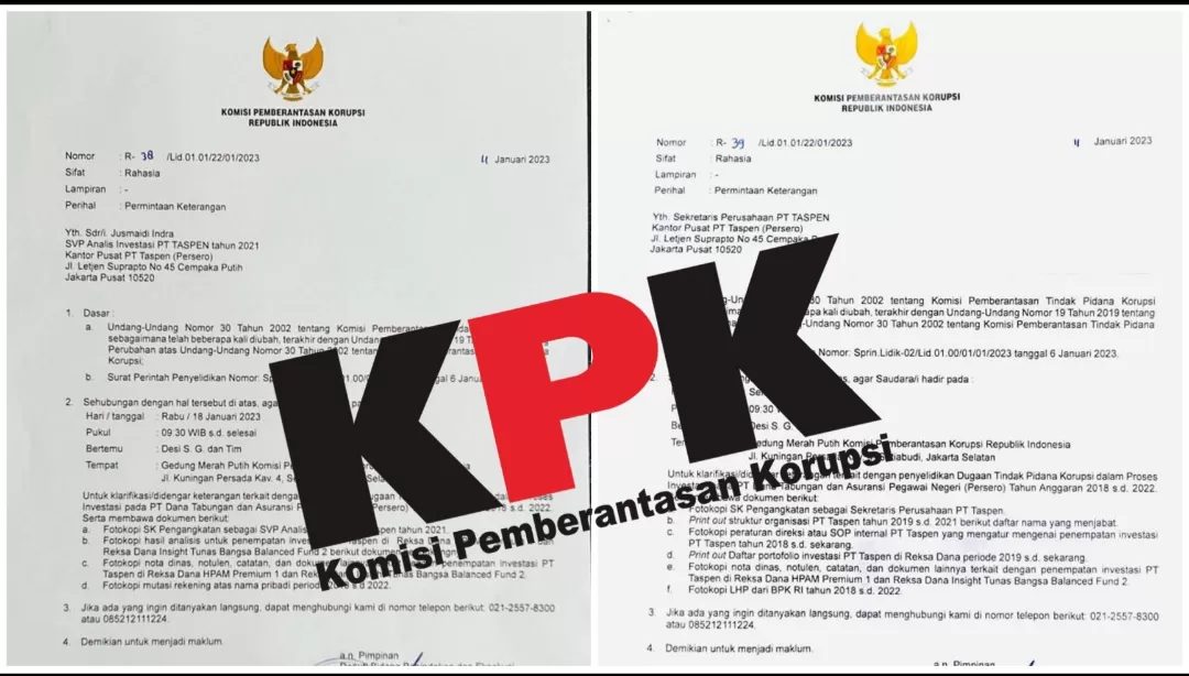 KPK Turun Tangan Gelar Penyelidikan Dugaan Korupsi Investasi Di PT ...