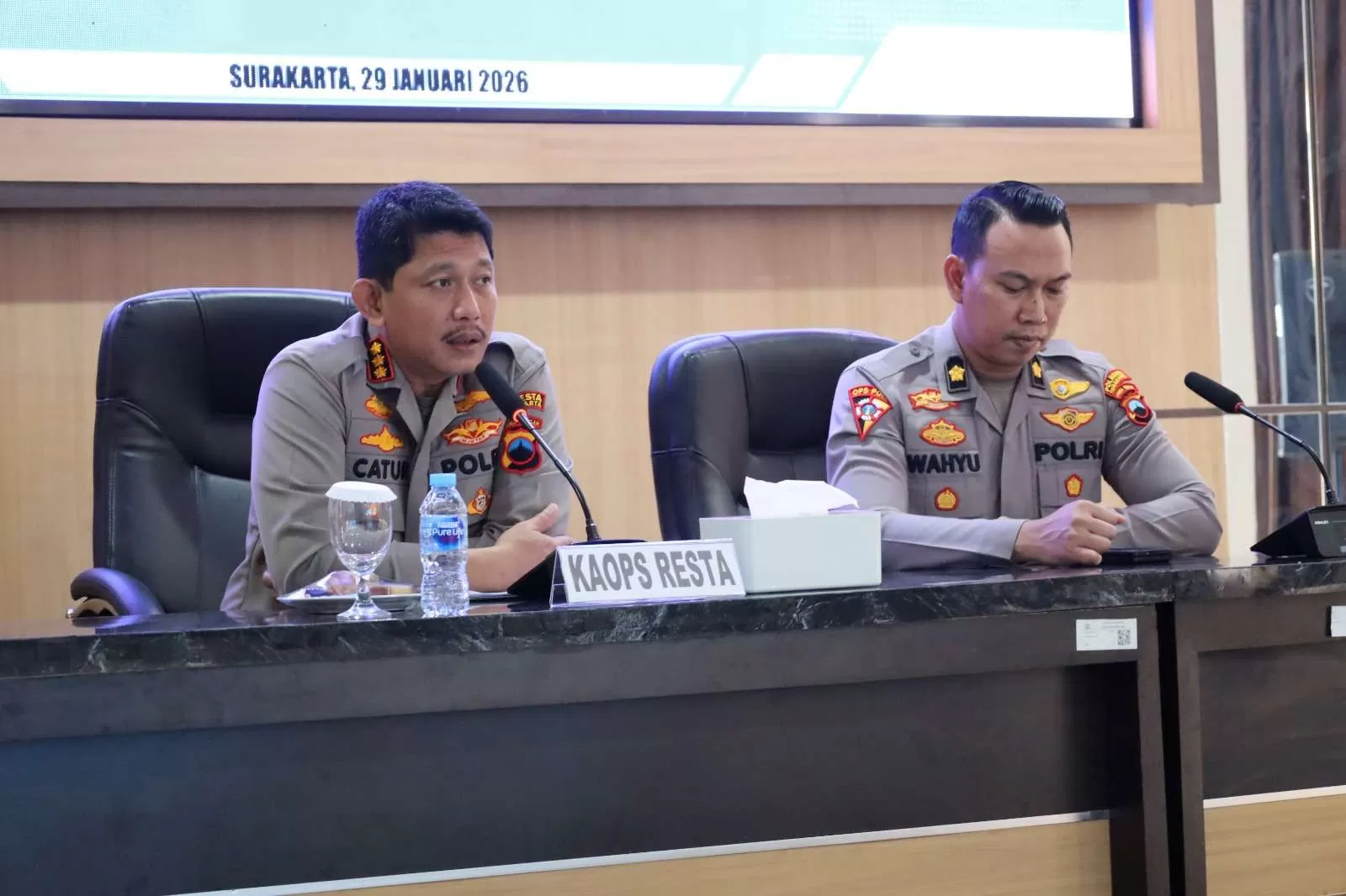 Mantapkan Kesiapan Personel, Polresta Surakarta Gelar Latpraops Keselamatan Candi 2026. (KlikSoloNews/dok)