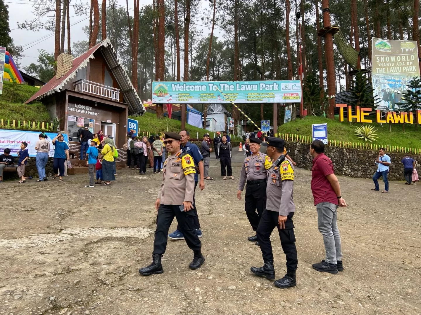 Tahun Baru Kondusif, Polda Jateng Fokus Pelayanan Tempat Wisata dan Arus Balik Nataru. (KlikSoloNews/dok)