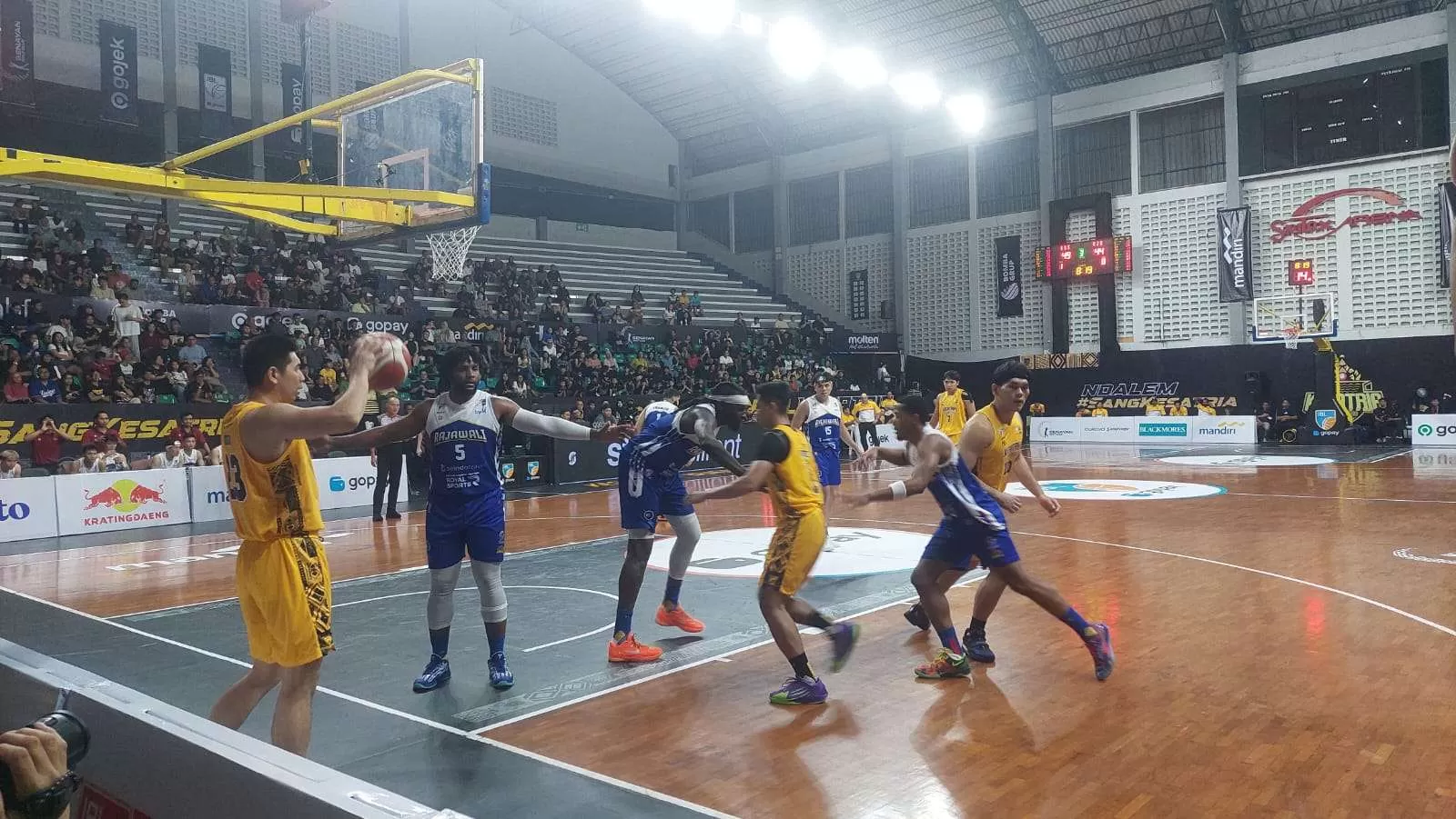 Kesatria Bengawan Solo Kalah Tipis 78-81 dari Rajawali Medan di IBL 2026 (Kliksolonews/Kevin Rama)