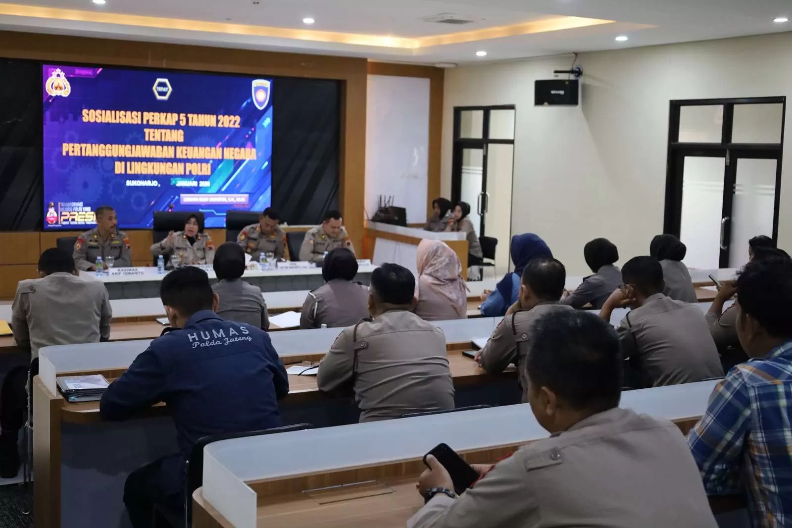 Perkuat Akuntabilitas, Polres Sukoharjo Gelar Sosialisasi Aturan Pertanggungjawaban Keuangan Negara (Kliksolonews/dok)