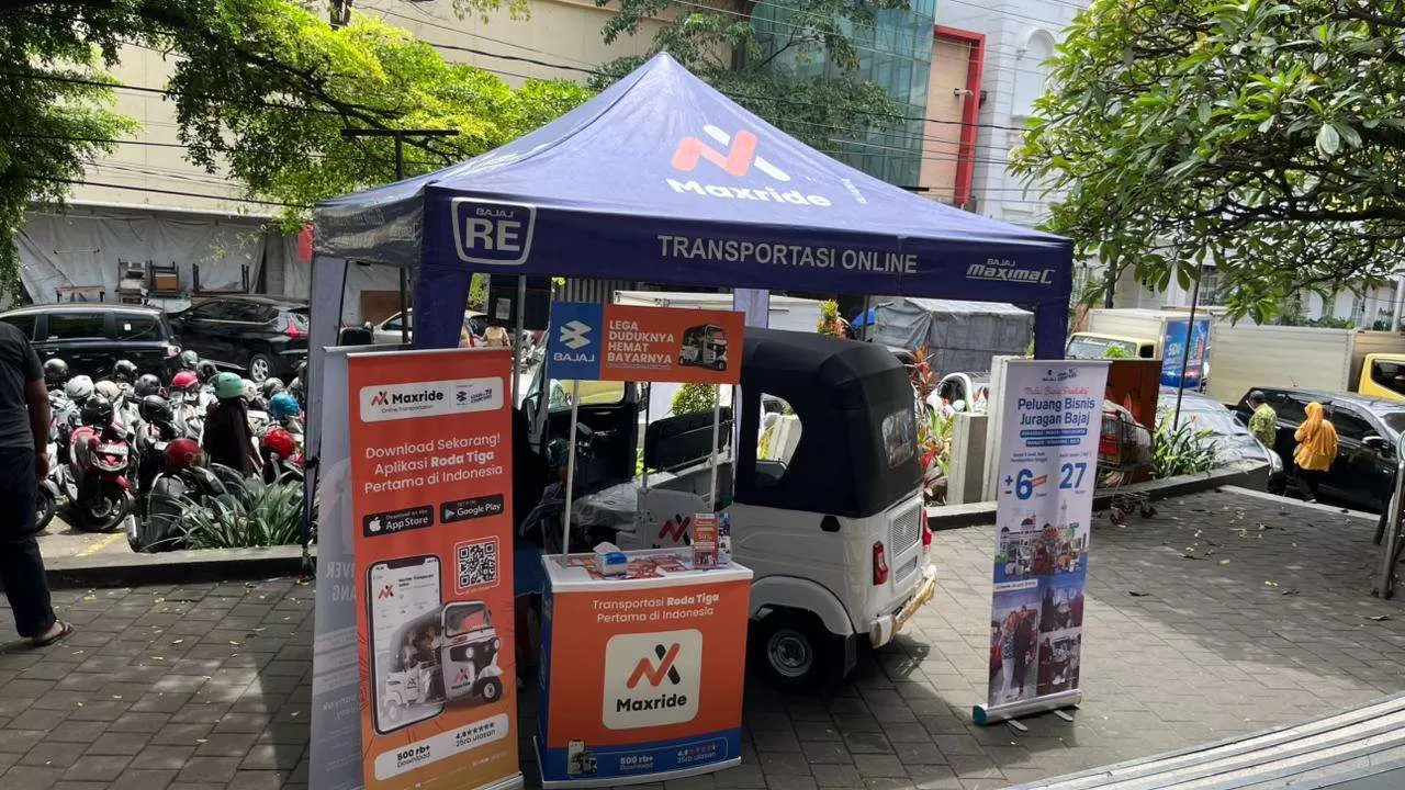 Bajaj Maxride Jadi Transportasi Resmi Beautyphoria Goes to Luwes di Solo (Kliksolonews/dok)