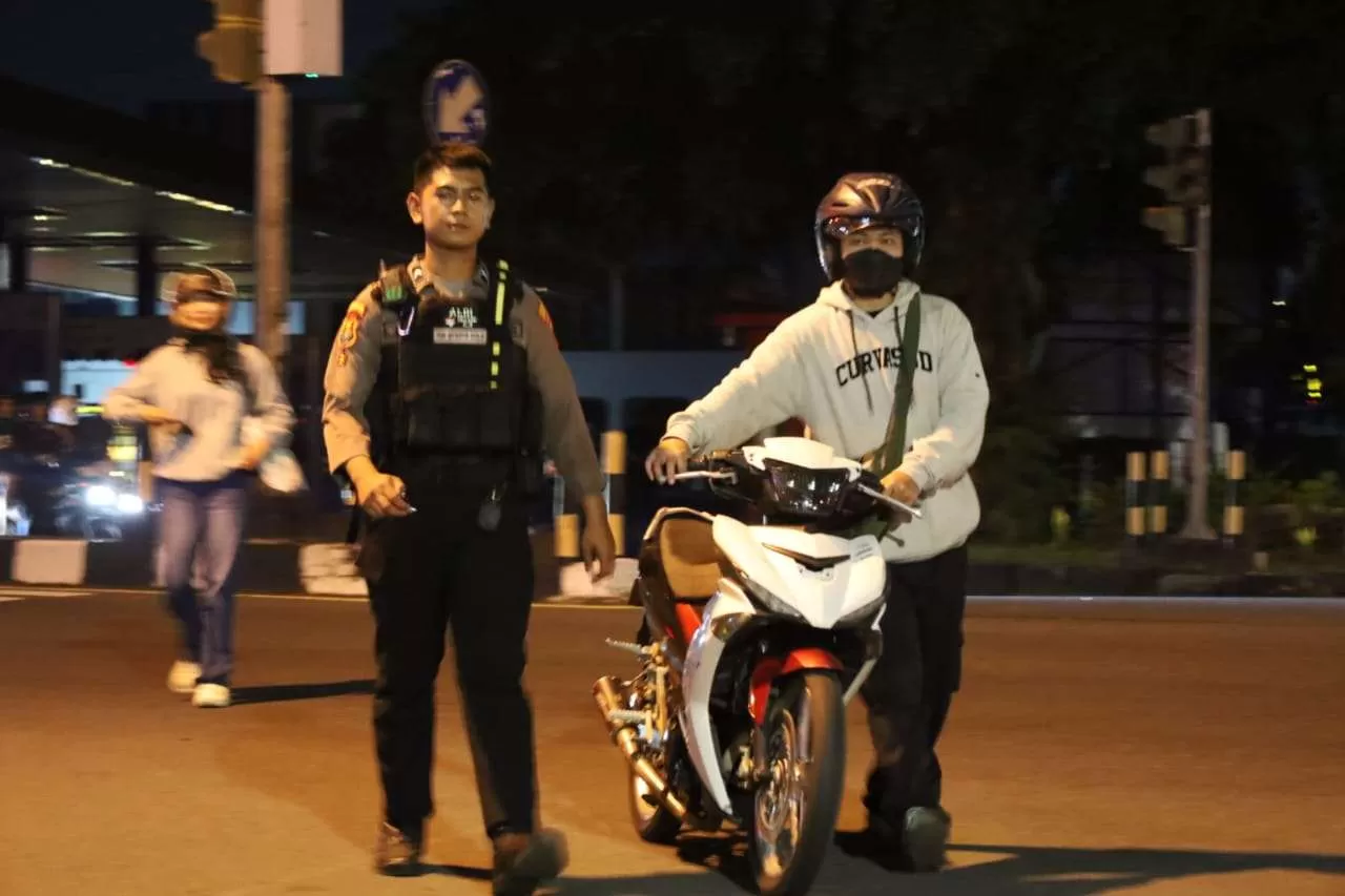 Polresta Surakarta Amankan 29 Motor Knalpot Brong saat Malam Tahun Baru 2026. (KlikSoloNews/dok)