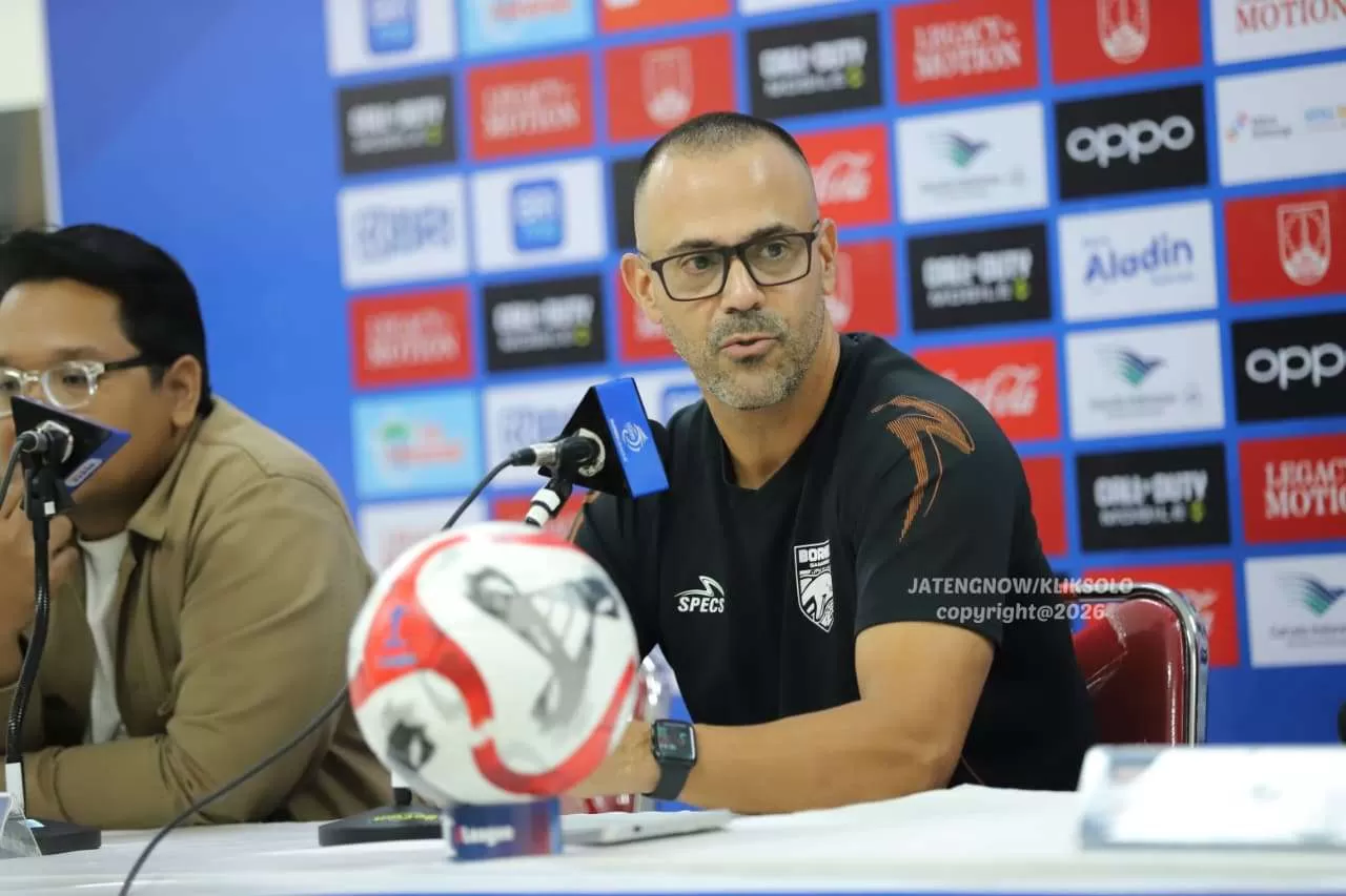 Preview Persis Solo vs Borneo FC, Fabio Lefundes: Tidak Pernah Mudah Main di Manahan. (KlikSoloNews/Benediktus Candra)