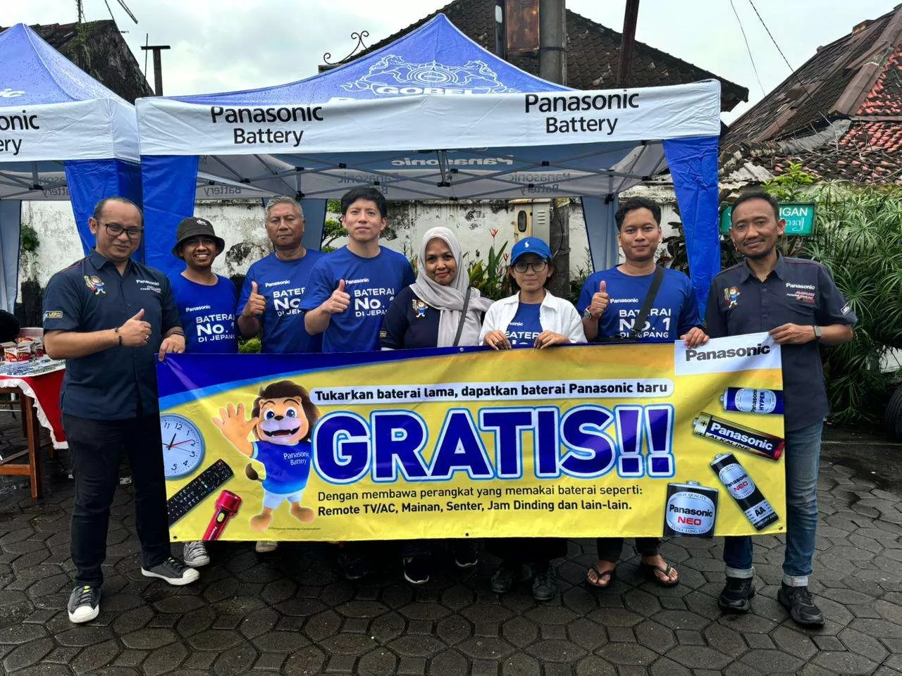 Panasonic Perkuat Program Tukar Baterai Lama, Dorong Edukasi Penggunaan Baterai Berkualitas. (KlikSoloNews/dok)
