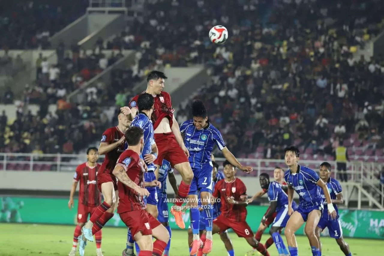 HASIL Super League 2025/26: Sempat Unggul, Persis Solo Harus Puas Berbagi Poin dengan PSBS Biak (Kliksolonews/Benediktus Candra)