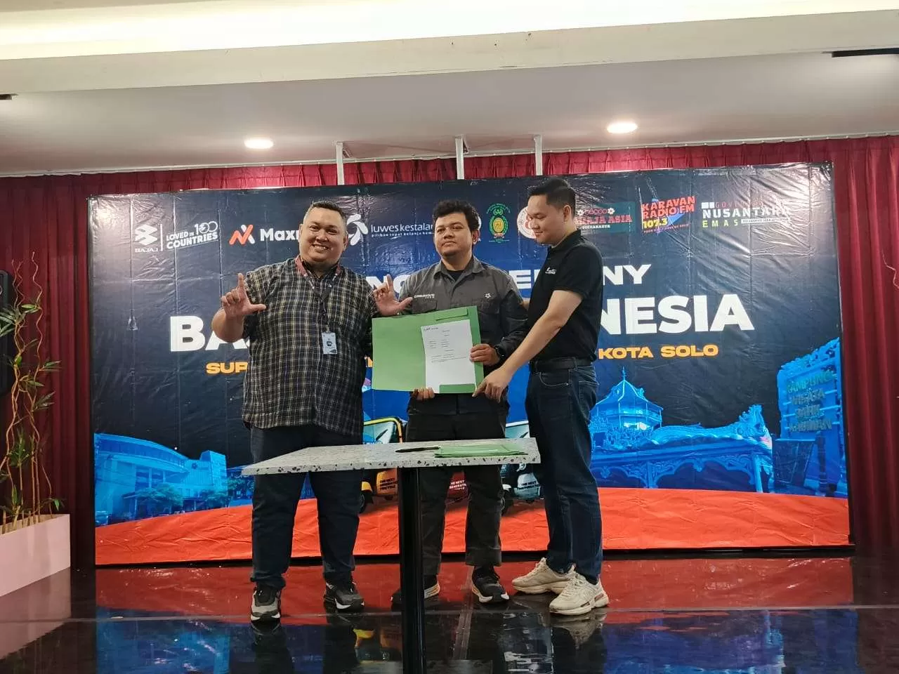 Bajaj untuk Surakarta Diluncurkan! Kolaborasi Besar Dorong Wisata, UMKM, dan Pendapatan Driver. (KlikSoloNews/Danil)