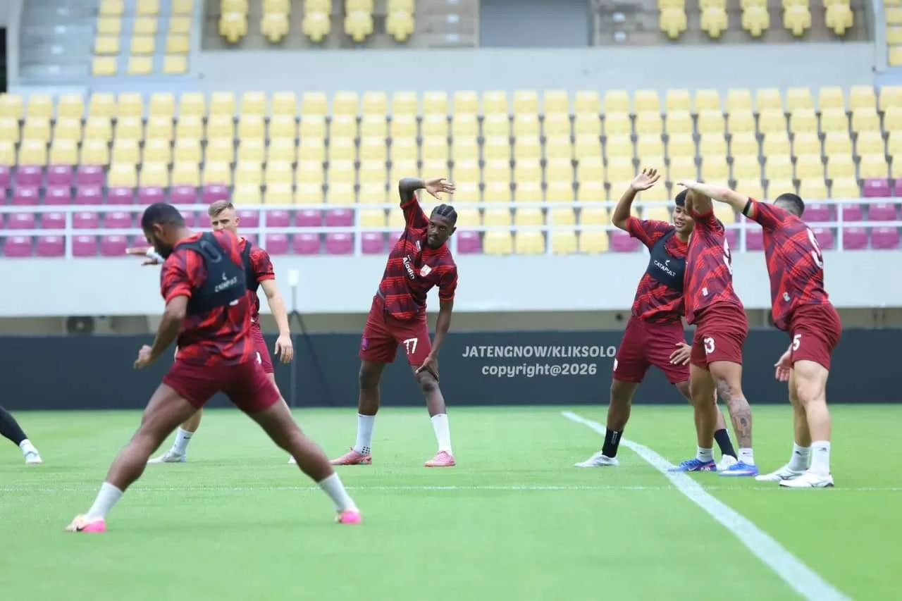 Link Streaming Persis Solo vs Madura United di Stadion Manahan. (KlikSoloNews/Benediktus Candra)