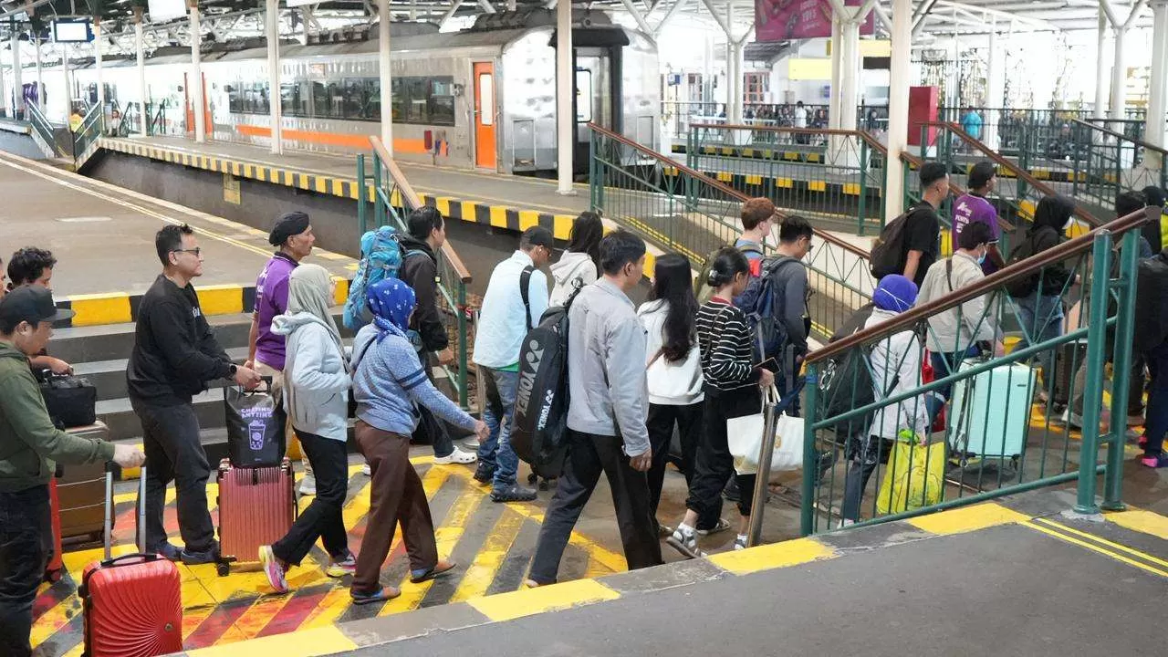 Hari Ketiga Angkutan Lebaran 2026, KAI Daop 6 Yogyakarta Layani 43.503 Penumpang (Kliksolonews/dok)