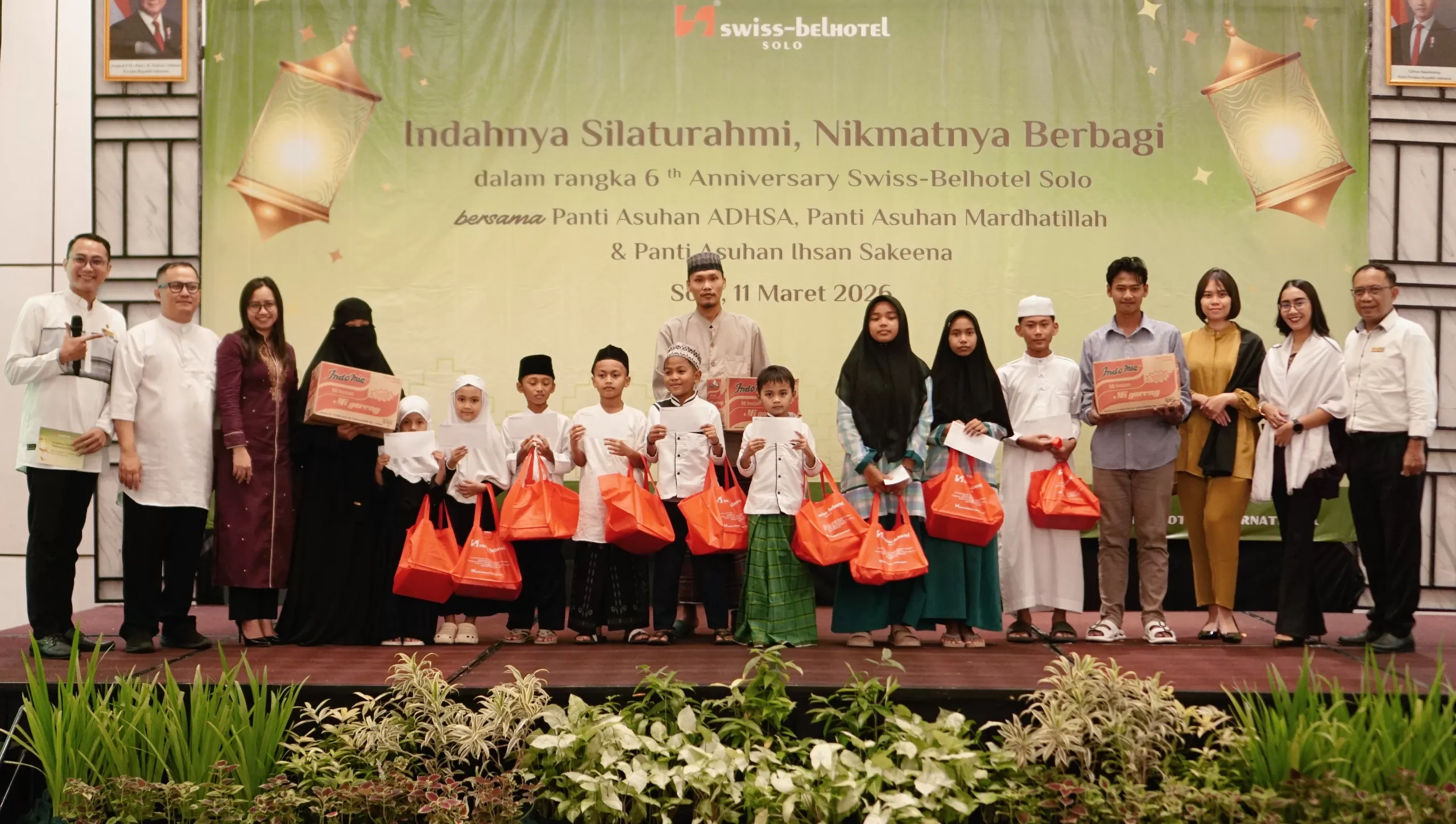 Swiss-Belhotel Solo Rayakan Anniversary ke-6 dengan Santuni Anak Panti dan Berbagi Takjil (kliksolonews/dok)