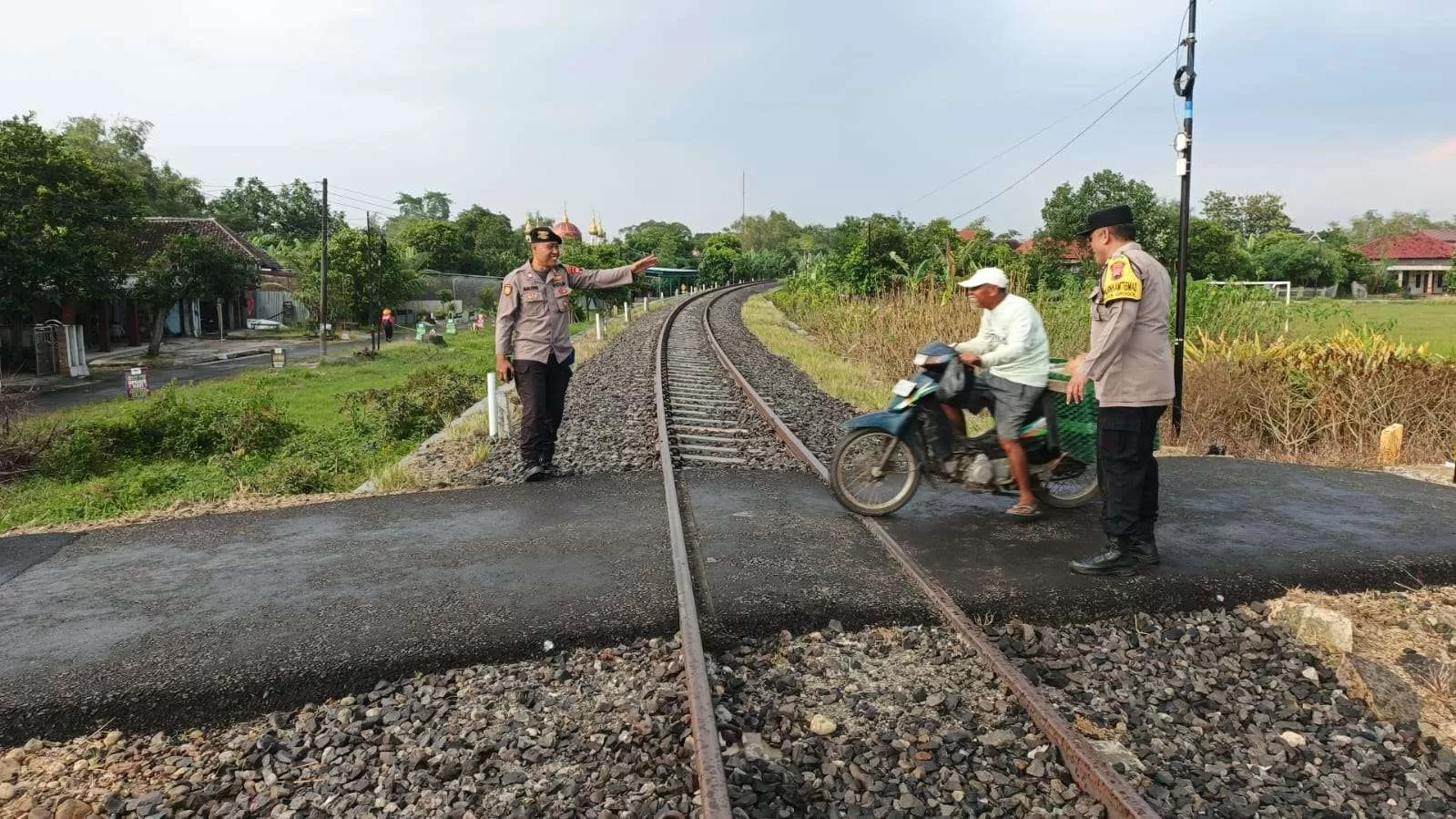 Antisipasi Kecelakaan Saat Mudik, Polres Sukoharjo Data Perlintasan Rel Tanpa Palang Pintu (Kliksolonews/dok)