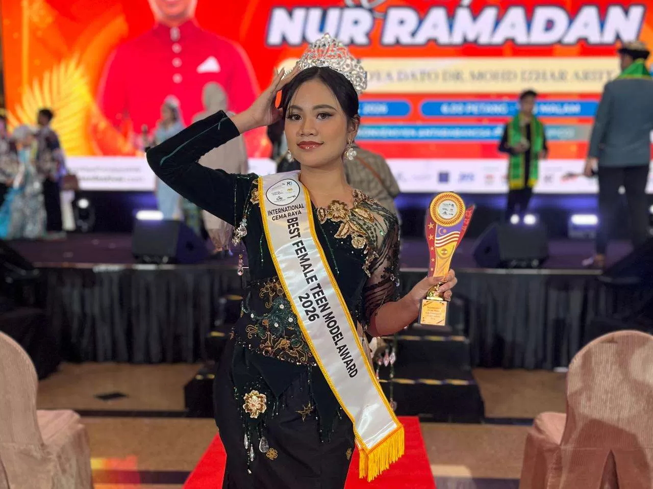 Agnes Sarisha Saraswati Harumkan Salatiga di Ajang Internasional Putrajaya Fashion Week 2026 di Malaysia (Kliksolonews/dok)