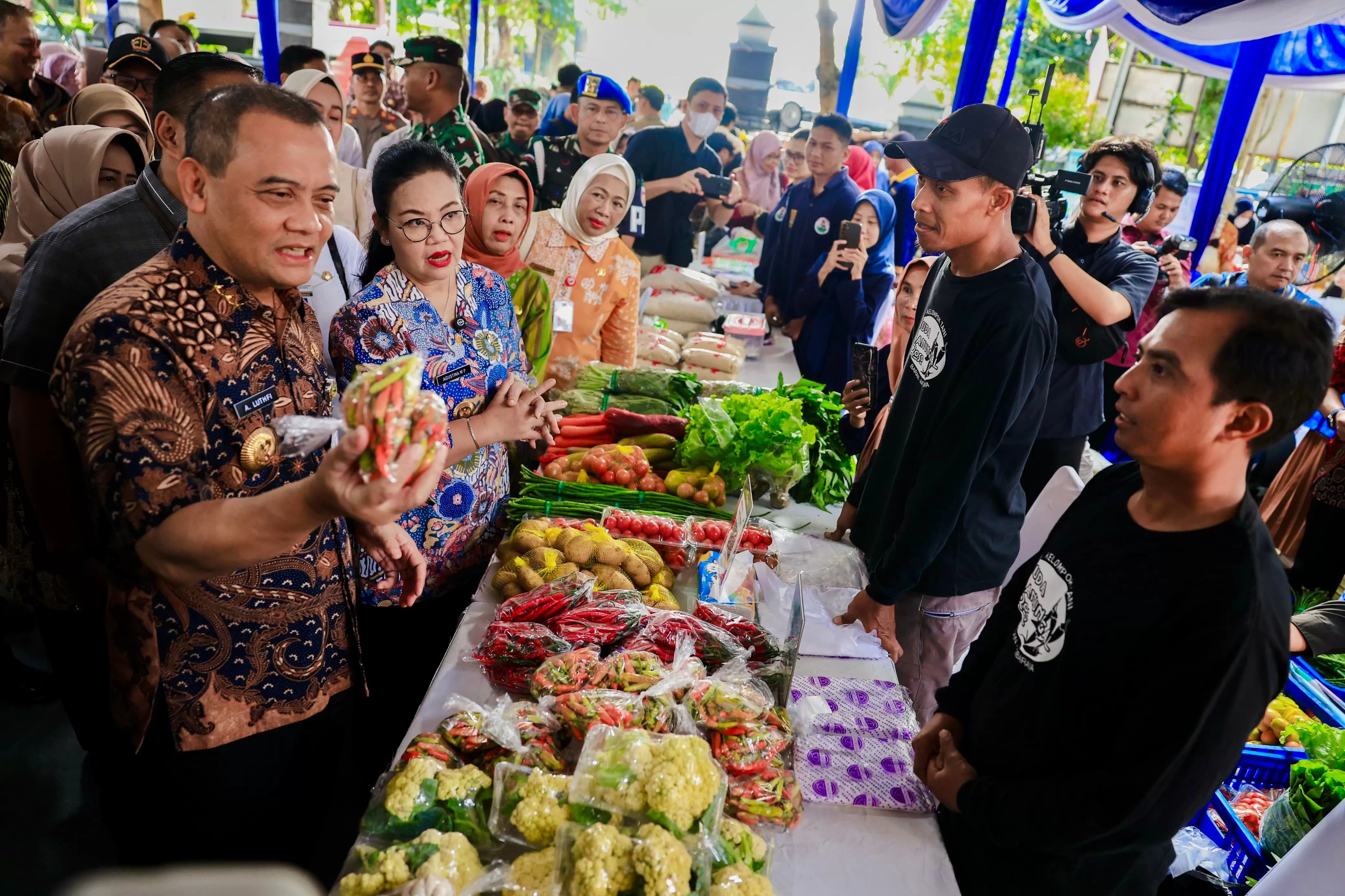 DPR Pastikan Stok Pangan Jateng Aman Jelang Lebaran, Beras Surplus. (KlikSoloNews/dok Pemprov Jateng)