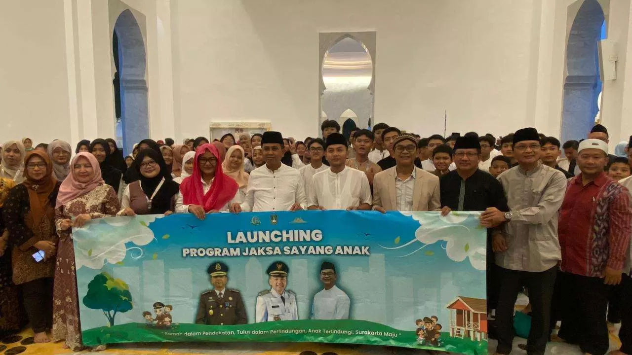 Jaksa Sayang Anak Dilaunching, Wali Kota Respati Ardi Harap Tekan Kekerasan dan Eksploitasi Anak. (KlikSoloNews/dok)