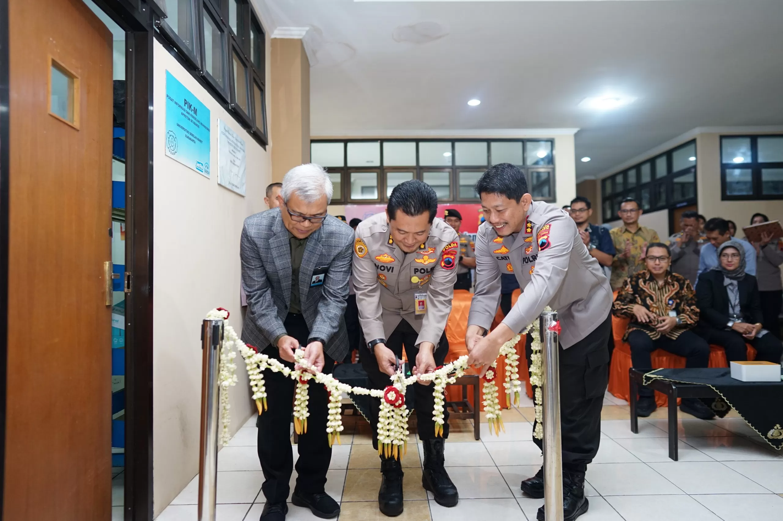 UNS dan Polda Jateng Resmikan Pusat Studi Kepolisian, Perkuat Riset dan Kebijakan Berbasis Data. (KlikSoloNews/dok)