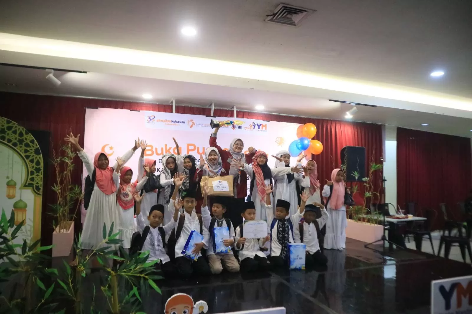 Bawa Semangat Inspirasi Kebaikan Ramadan, Yatim Mandiri Solo Gelar Buka Puasa Ceria untuk 150 Anak Yatim. (KlikSoloNews/dok)