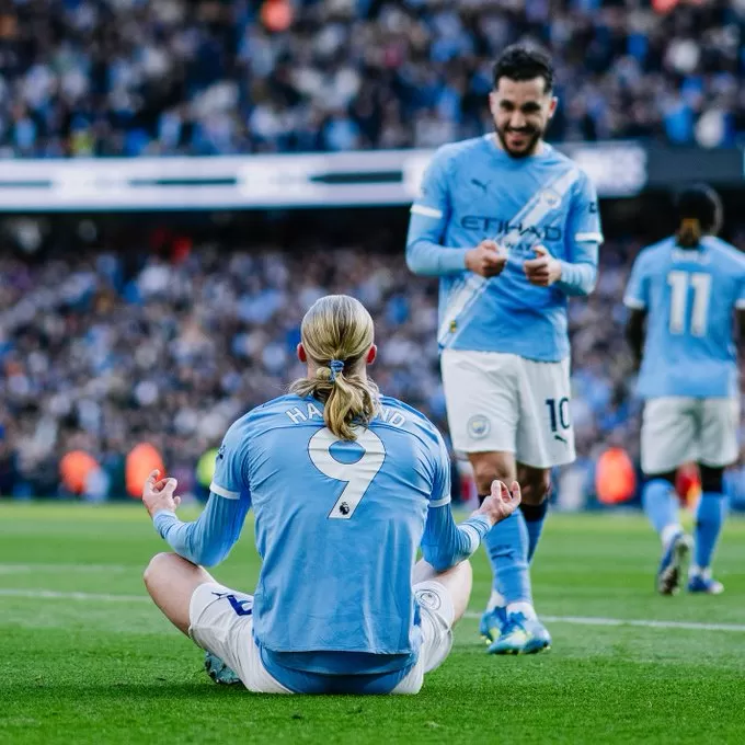 Hasil Liga Inggris: Manchester City Tumbangkan Arsenal, Perburuan Gelar Liga Inggris Makin Panas. (KlikSoloNews/dok X Man City)