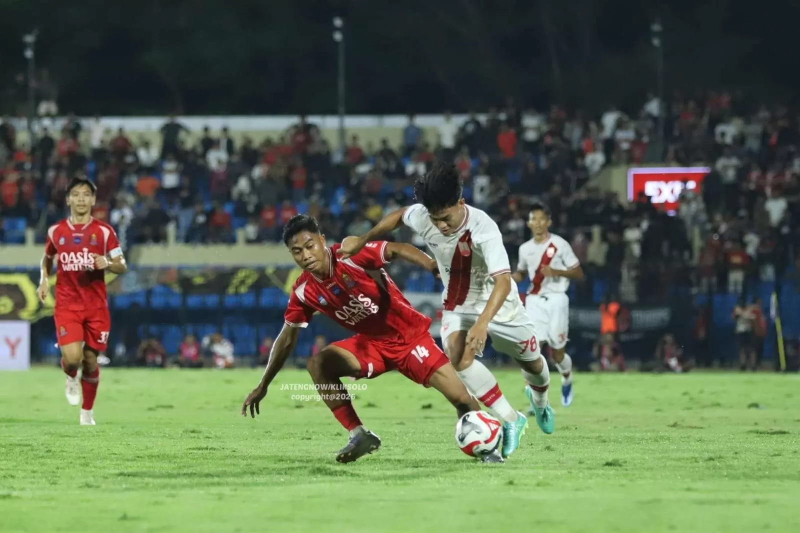 Link Streaming Persik Kediri vs Persijap Jepara: Laskar Sambernyawa Incar Poin di Kediri. (KlikSoloNews/Benediktus Candra)
