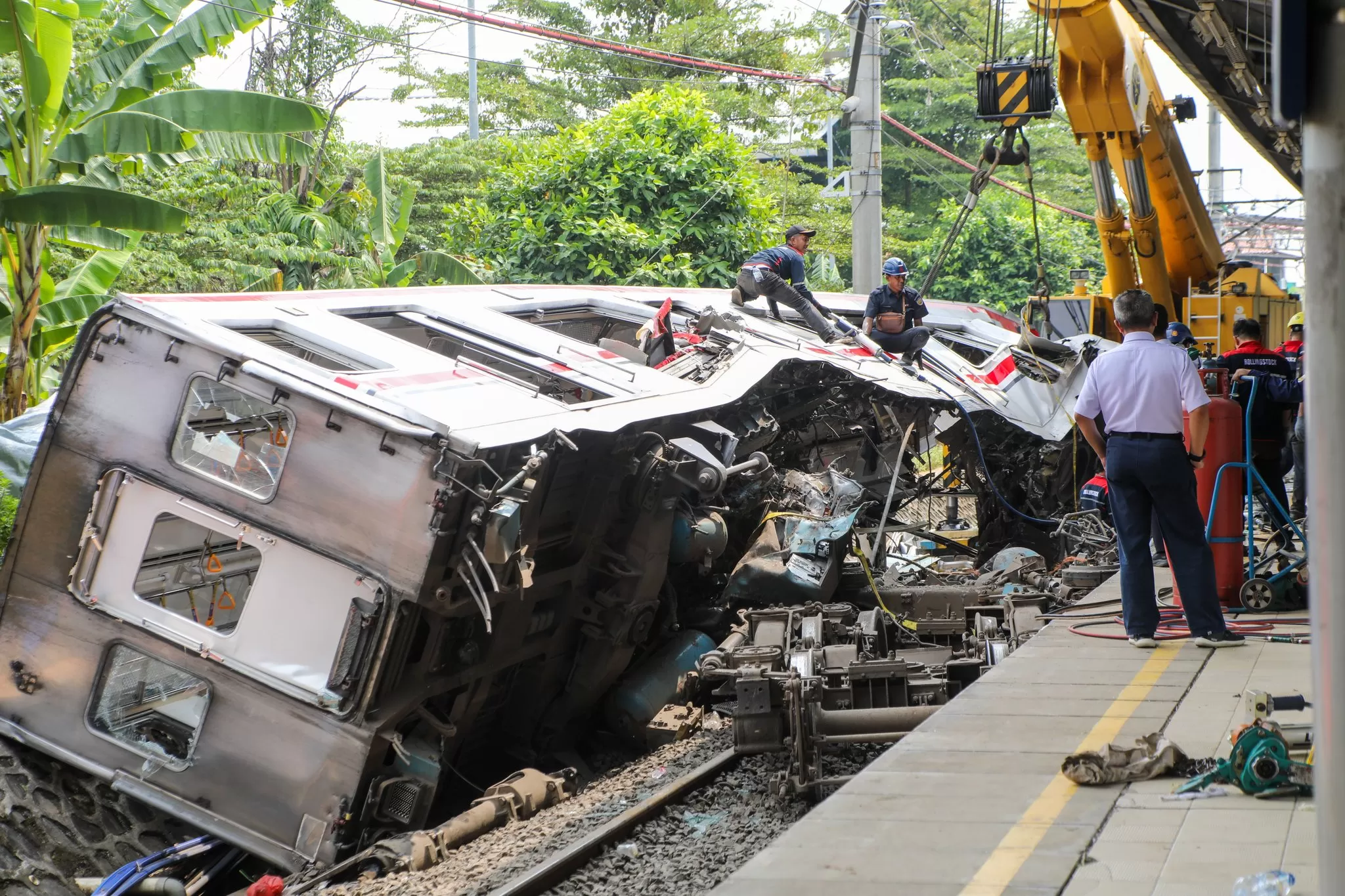 Menhub Pastikan Keselamatan Jadi Prioritas, KRL Bekasi Timur Dibuka Setelah Clearance KNKT. (KlikSoloNews/dok Kemenhub)
