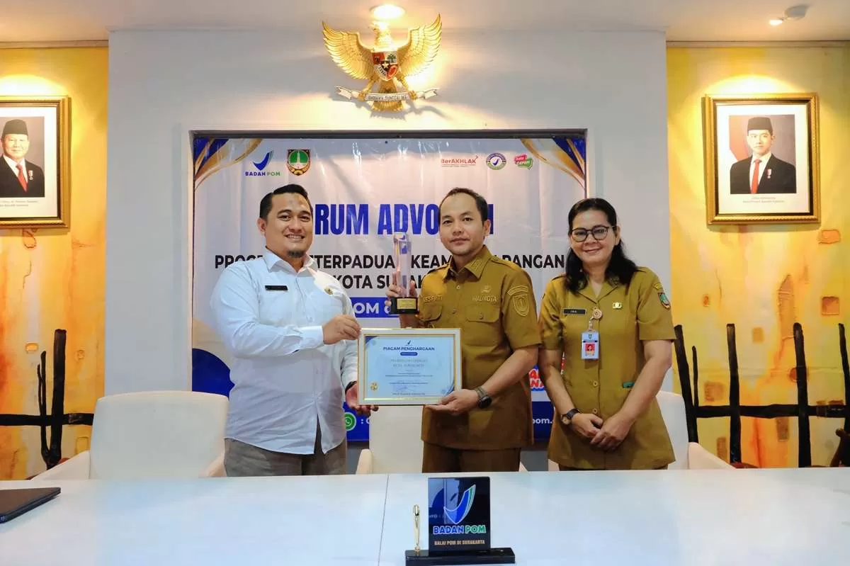 Balai POM dan Pemkot Surakarta Kompak! Keamanan Pangan Jadi Prioritas dari Pasar hingga Sekolah. (KlikSoloNews/dok Pemkot Surakarta)