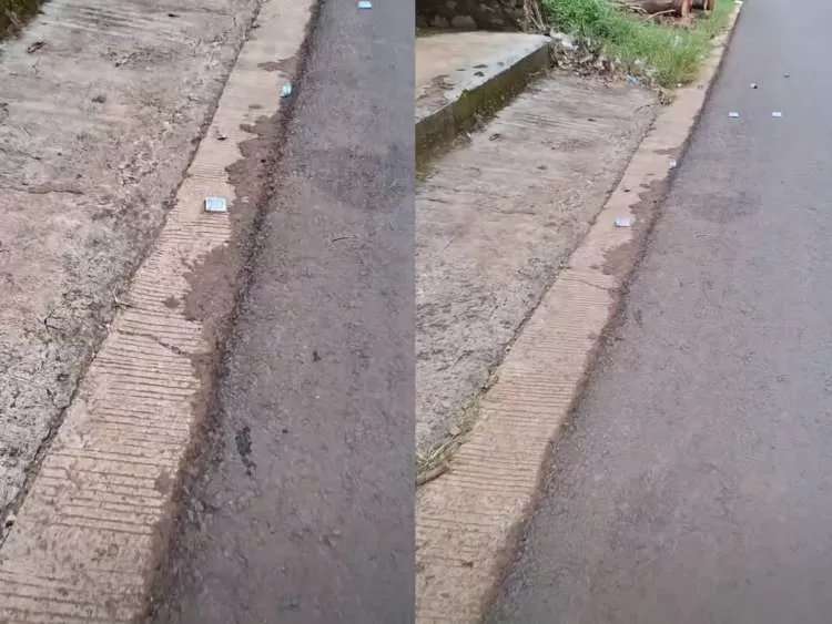 Viral Uang Berserakan di Jalan, Warga Tak Berani Ambil karena Mitos Uang Tumbal. (KlikSolonews/dok)