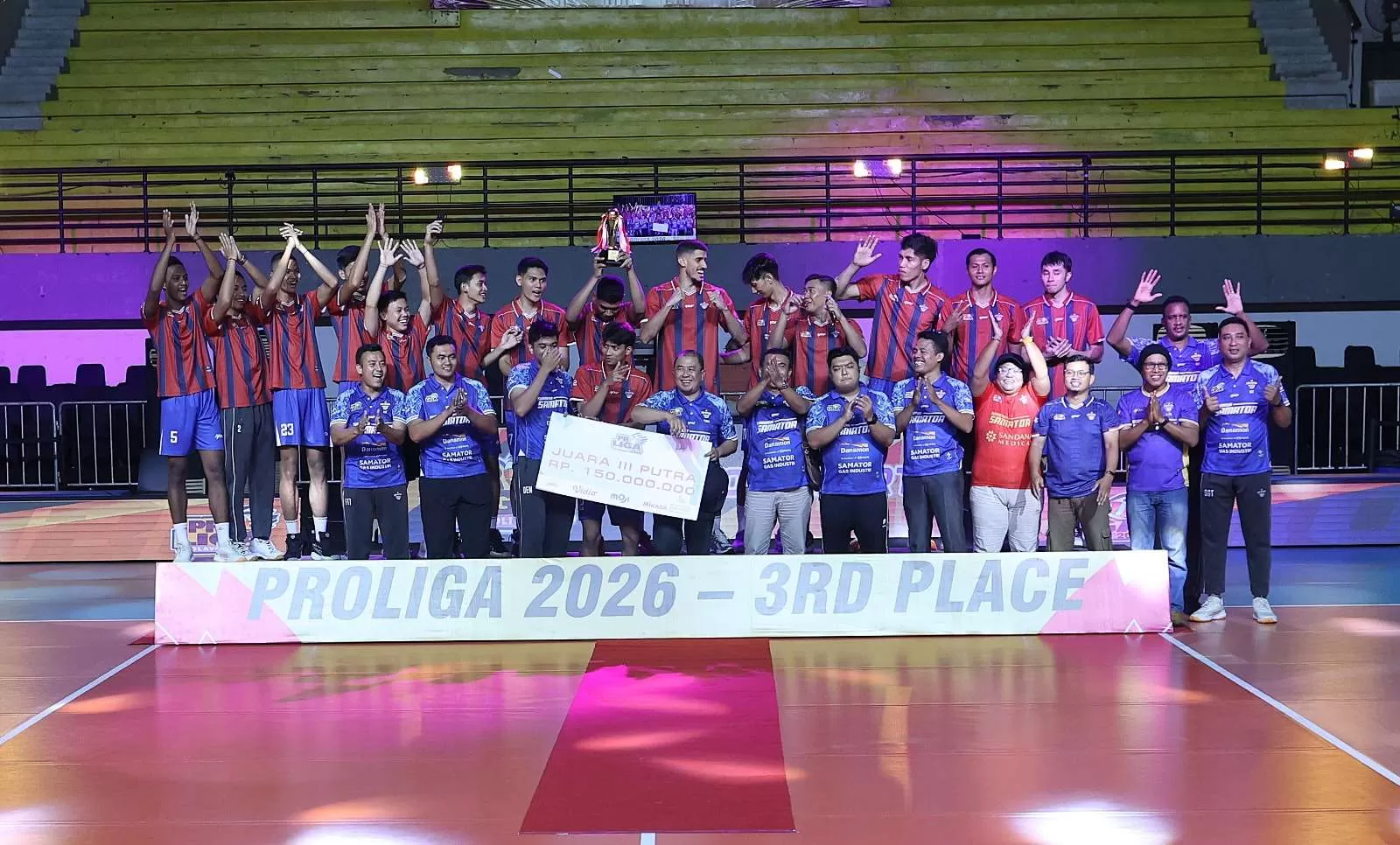 Bangkit di Laga Penentuan! Samator Rebut Peringkat Ketiga Proliga 2026 Usai Kalahkan Garuda Jaya 3-0 (Kliksolonews/dok)