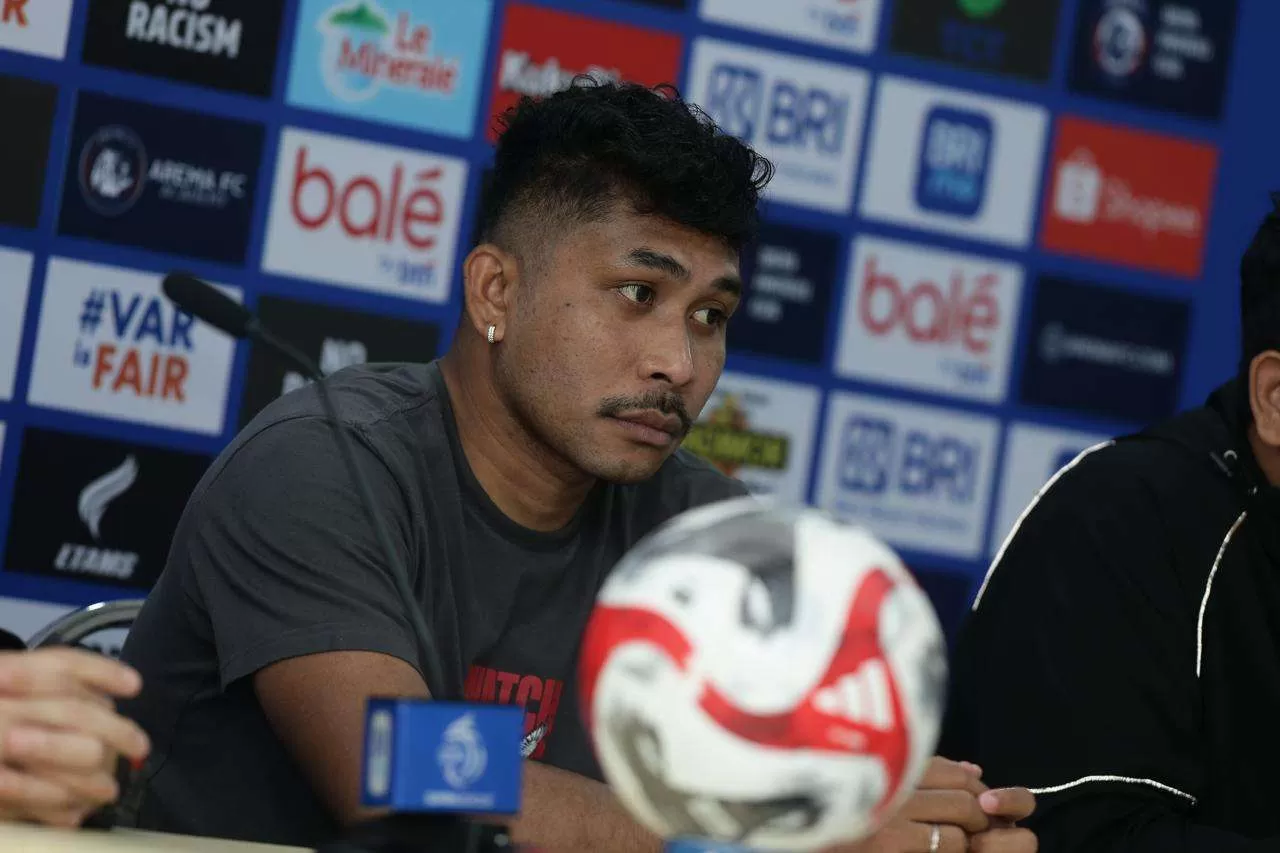 Persis Solo Waspada Zona Degradasi, Alexvan Djin Siap Tampil Maksimal Lawan Arema FC. (KlikSoloNews/dok Persis)