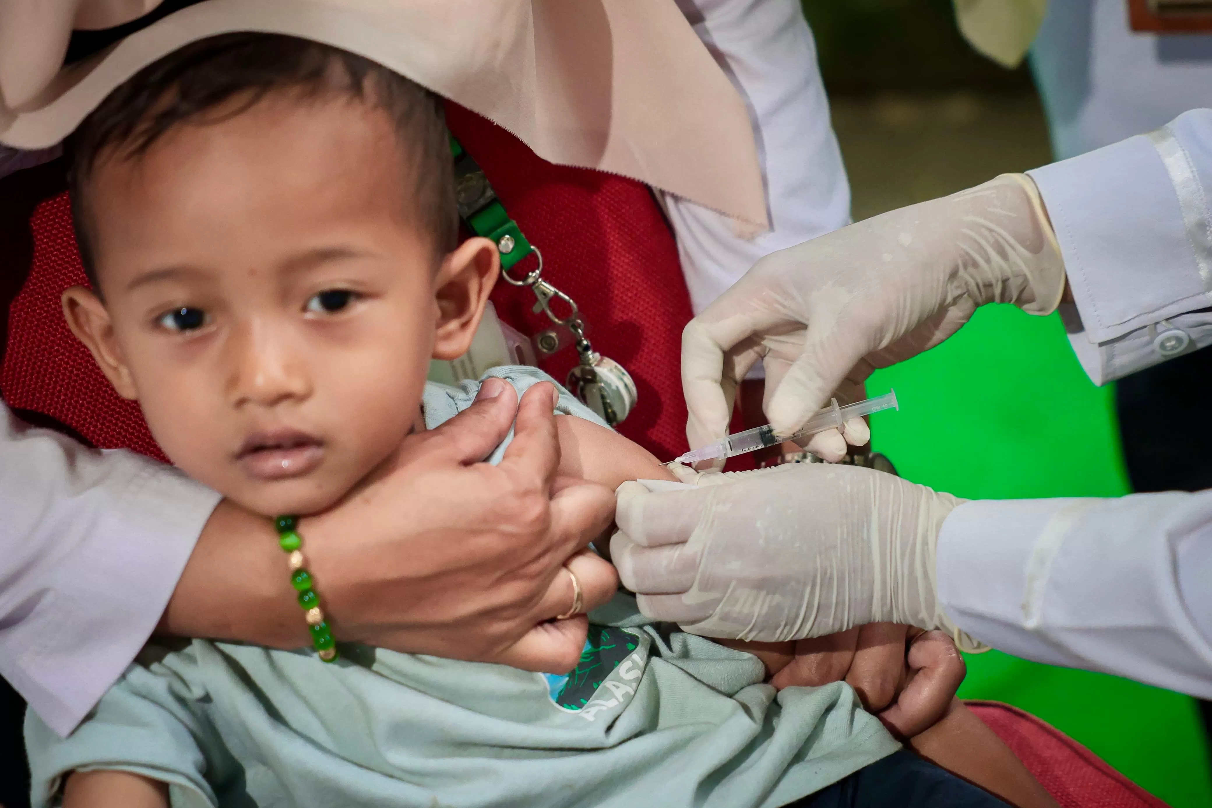 2.188 Suspek Campak di Jawa Tengah, Pemerintah Percepat Vaksinasi hingga ke Desa. (KlikSoloNews/dok Pemprov Jateng)