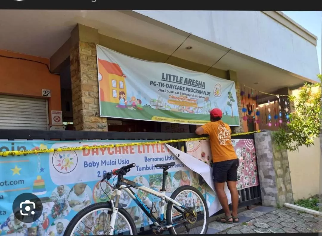 Viral! Daycare di Sorosutan Yogyakarta Digerebek, Anak Diduga Diikat dan Diperlakukan Tidak Manusiawi. (KlikSoloNews/dok)