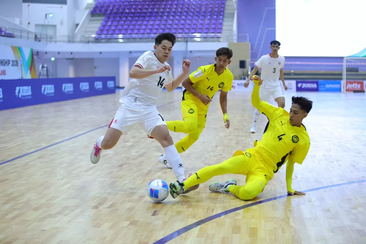 ASEAN Futsal Championship 2026: Timnas Futsal Indonesia Kalahkan Malaysia, Guntur Sulistyo Jadi Penentu. (KlikSoloNews/dok KFI)