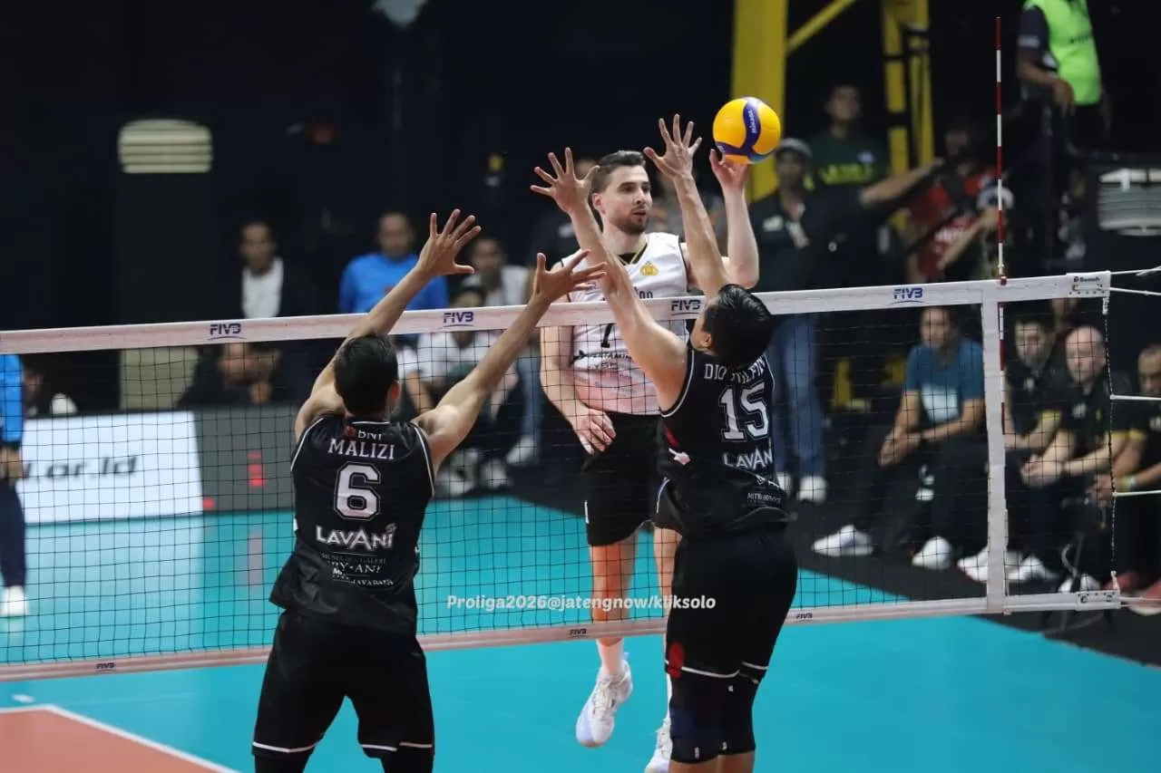 Jadwal Final Four Proliga 2026 Seri Semarang di GOR Jatidiri, Ini Daftar Pertandingannya. (KlikSoloNews/Benediktus Candra)
