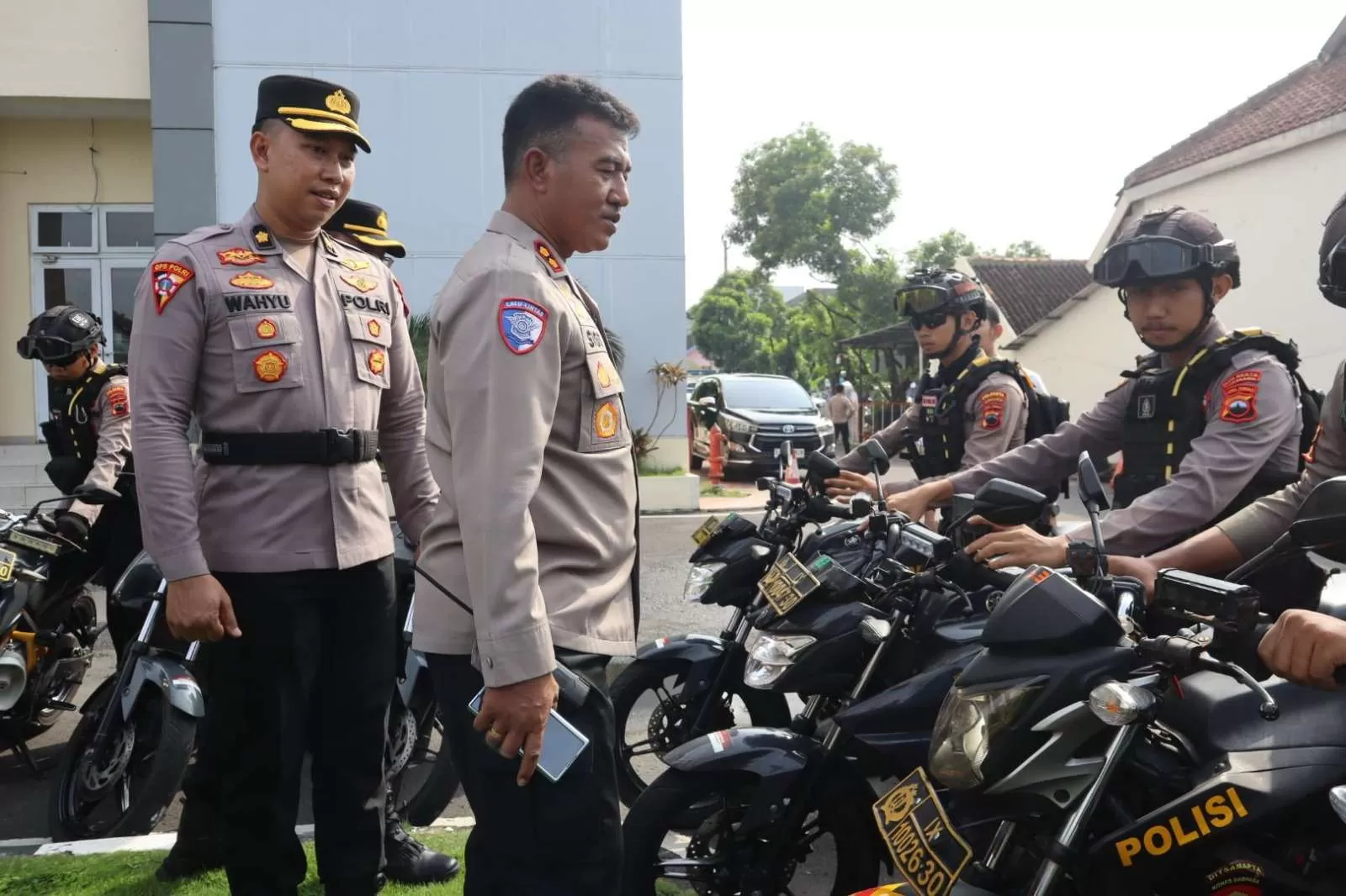 Jelang May Day, Polresta Surakarta Gelar Apel Siaga, Pastikan Keamanan Kota Tetap Kondusif. (KlikSoloNews/dok)