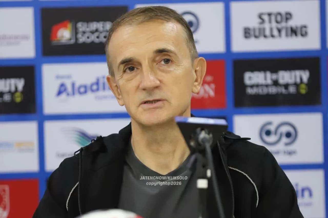 Preview Persis Solo vs Semen Padang: Tanpa Penonton di Manahan, Coach Milo Optimistis Amankan Tiga Poin. (KlikSolonews/Benediktus Candra)