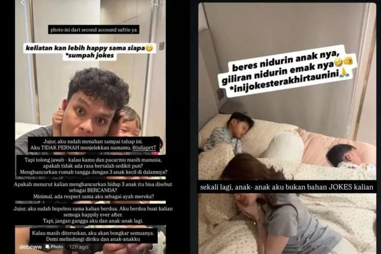 Disindir Safrie dan Jule Lewat Candaan di Instagram, Na Daehoon Naik Pitam: Jangan Libatkan Anak! (KlikSoloNews/dok)